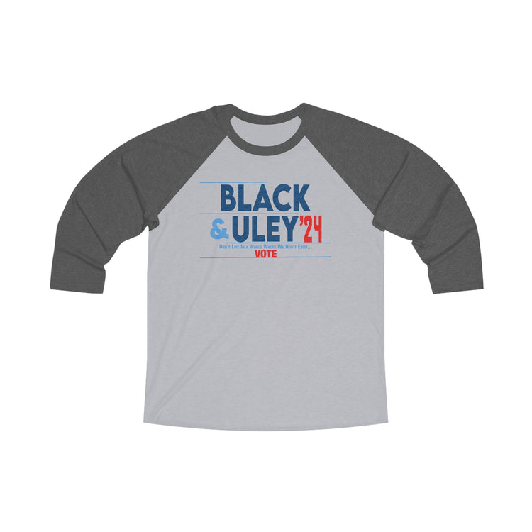 Black & Uley '24 3\4 Raglan Tee