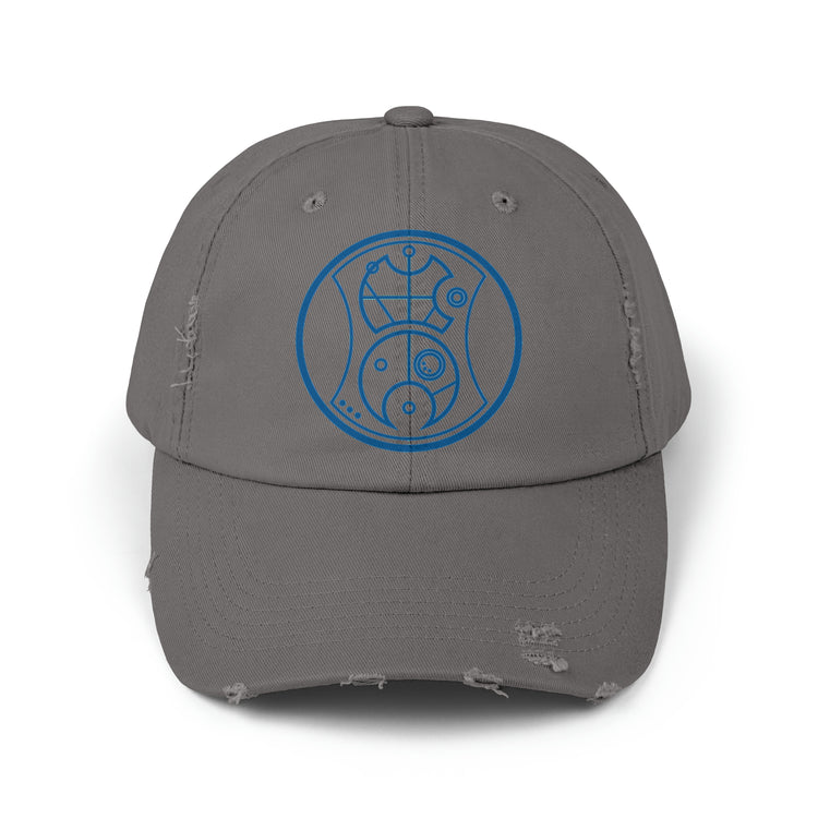 Hello Sweetie in Gallifreyan Distressed Cap - Fandom-Made