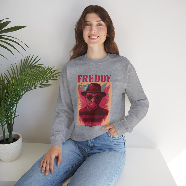 Freddy Loves Bubblegum Unisex Sweatshirt