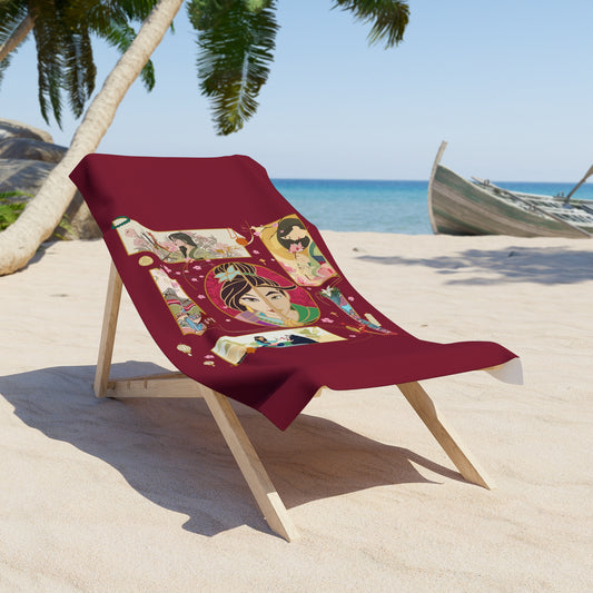 Mulan Beach Towel - Fandom-Made