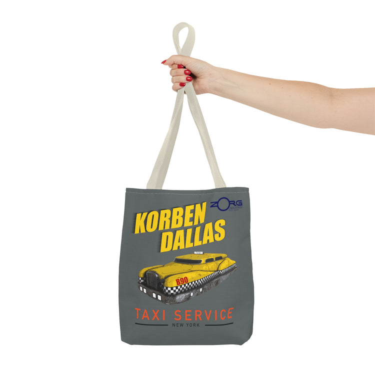 Korben Dallas Taxi Service Tote Bag