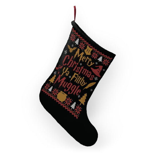 Ya Filthy Muggle Christmas Stocking