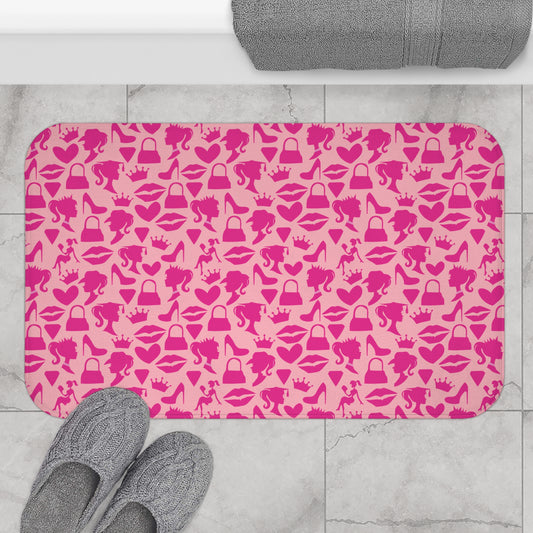 Girlie Doll Bath Mat - Fandom-Made