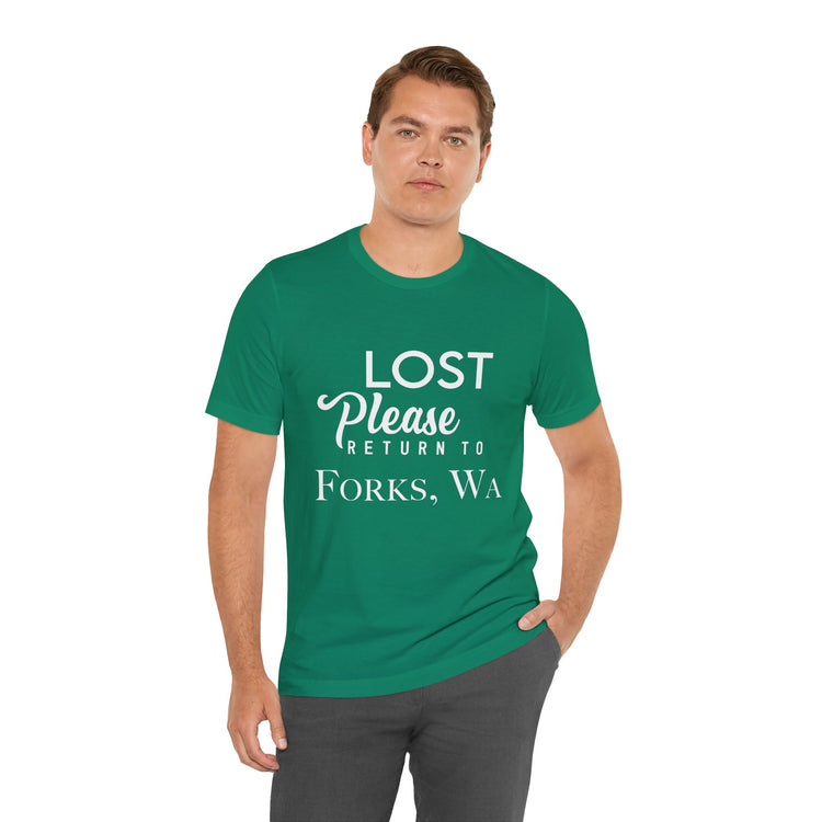 Lost Return To Forks Wa Unisex T-Shirt - Fandom-Made