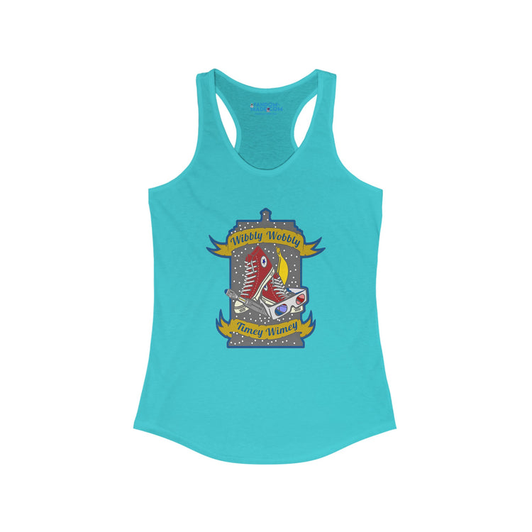 Wibbly Wobbly Racerback Tank