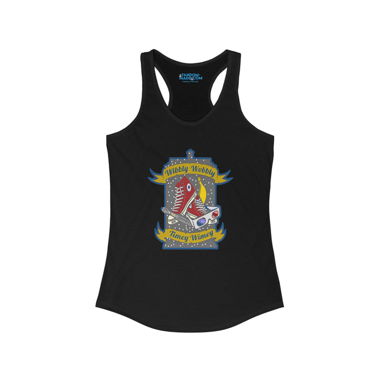 Wibbly Wobbly Racerback Tank