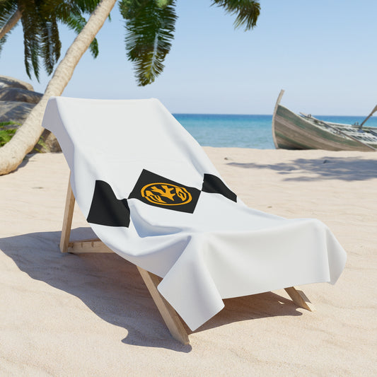 White Power Ranger Beach Towel - Fandom-Made