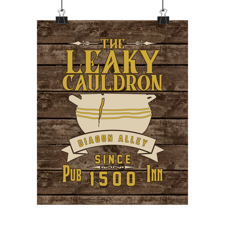 The Leaky Cauldron Poster