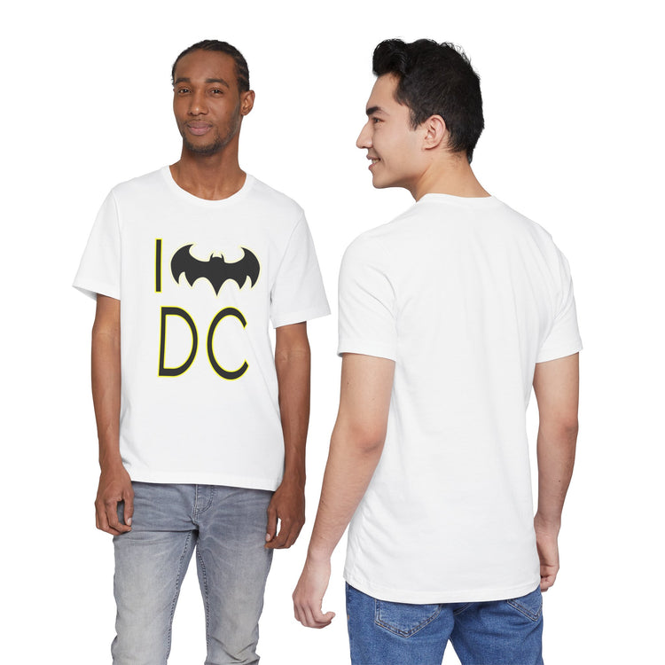 I Love DC Batman Edition Unisex T-Shirt - Fandom-Made