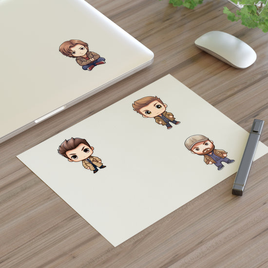 Supernatural Small Stars Sticker Sheet - Fandom-Made