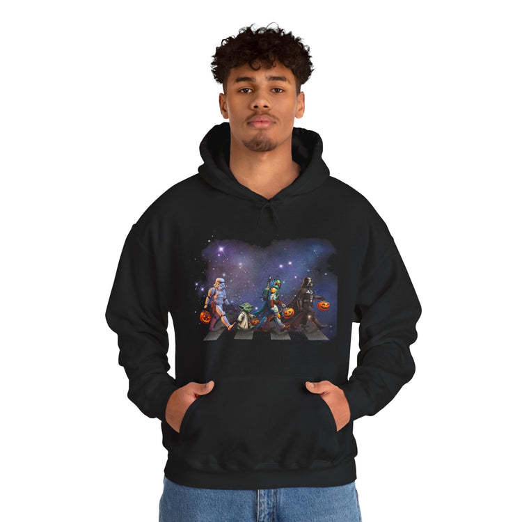 Galaxy Walking Unisex Hoodie - Fandom-Made