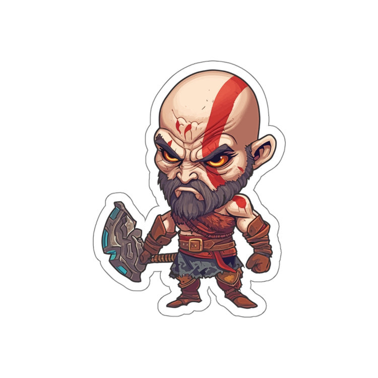 Kratos Die-Cut Stickers - Fandom-Made