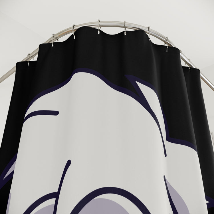 Mousse Shower Curtain - Fandom-Made
