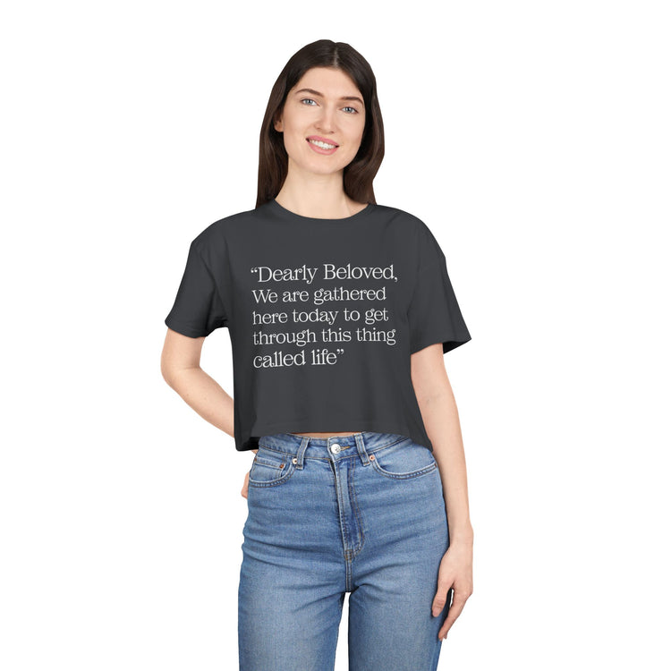 Dearly Beloved Crop Top