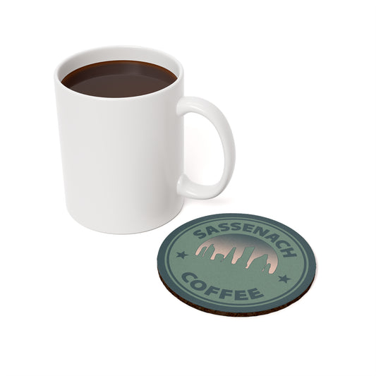 Sassenach Coffee Coaster - Fandom-Made