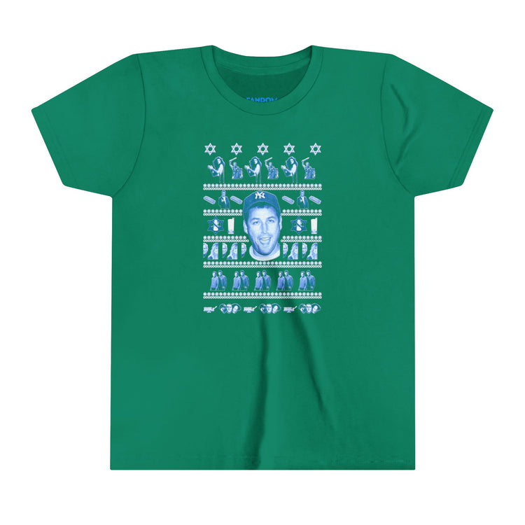 Adam Sandler Ugly Hanukkah Youth Tee