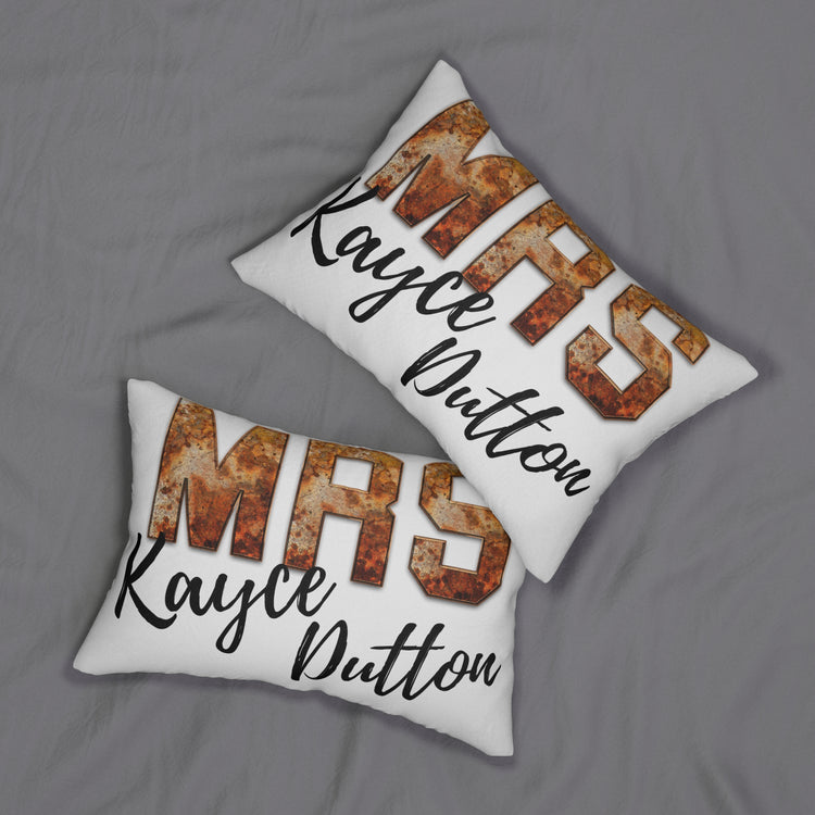 Mrs. Kayce Dutton Pillow