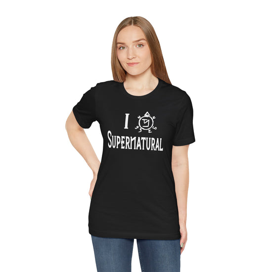 I Love Supernatural Angel Banishing Edition T-Shirt - Fandom-Made