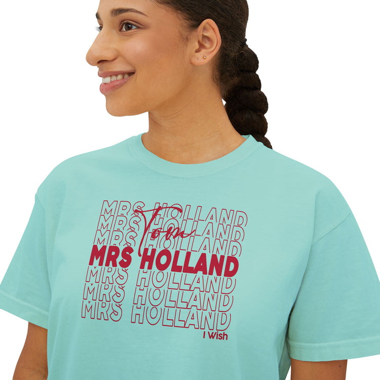 Mrs. Holland Women's Boxy Tee