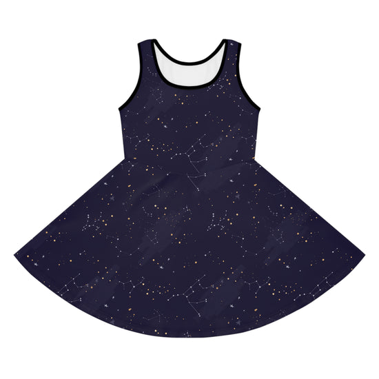Galaxy Far Away Girls' Sleeveless Sundress - Fandom-Made