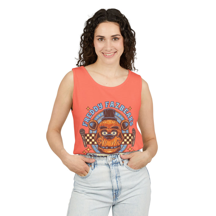Freddy Fazbear's Pizza Place Tank Top - Fandom-Made