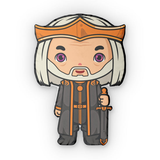 King Viserys-Shaped Pillow - Fandom-Made