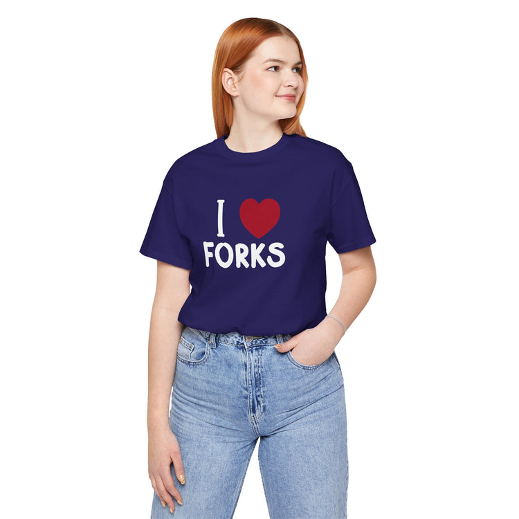 I Love Forks T-Shirt - Fandom-Made
