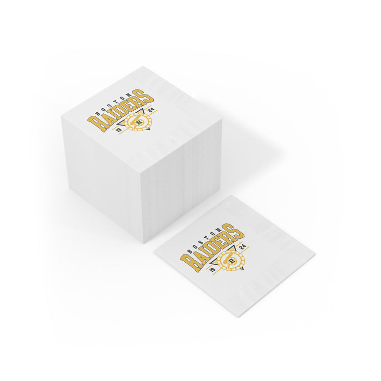 Boston Raiders Paper Napkins - Fandom-Made