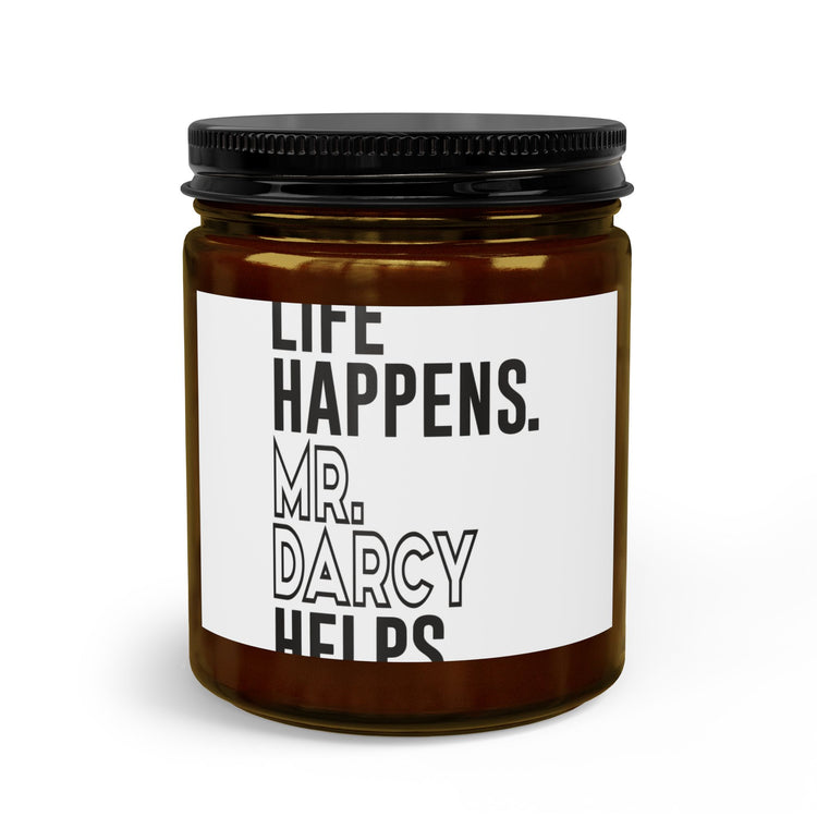 Life Happens Mr. Darcy Helps Candle Set - Fandom-Made