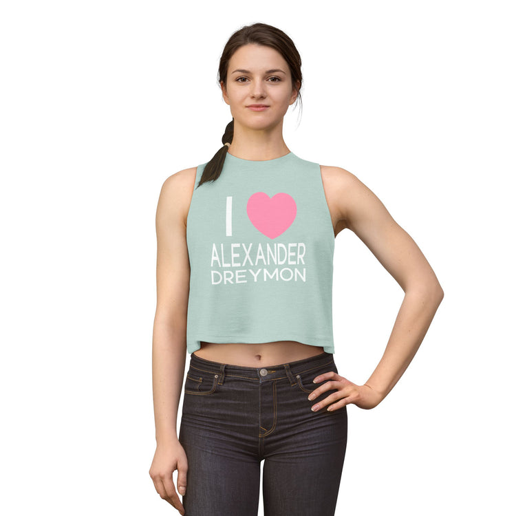 I Love Alexander Dreymon Women's Crop Top - Fandom-Made