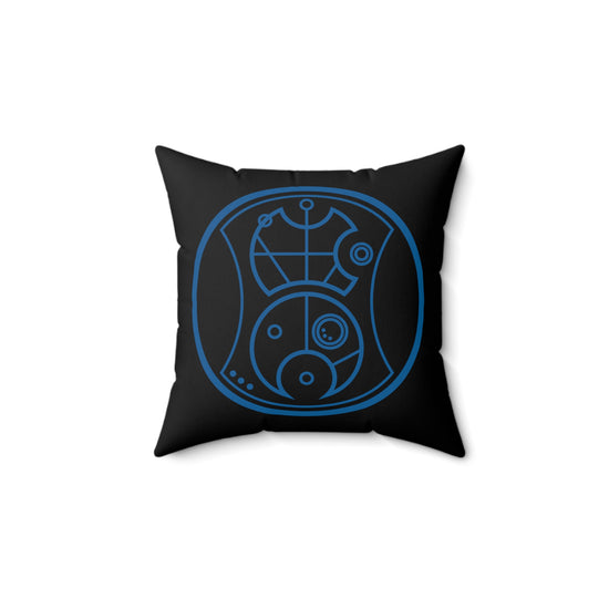 Hello Sweetie in Gallifreyan Square Pillow - Fandom-Made