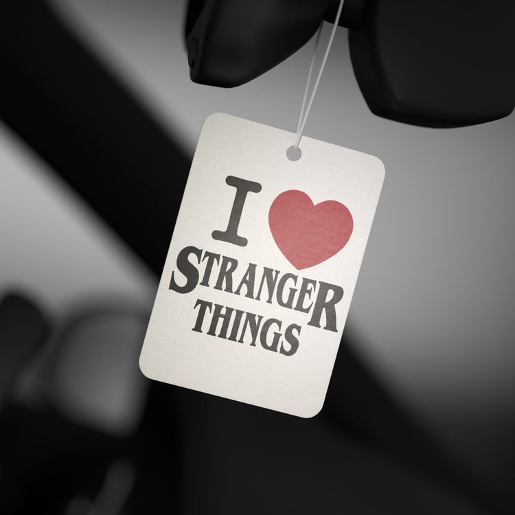I Love Stranger Things Car Air Freshener