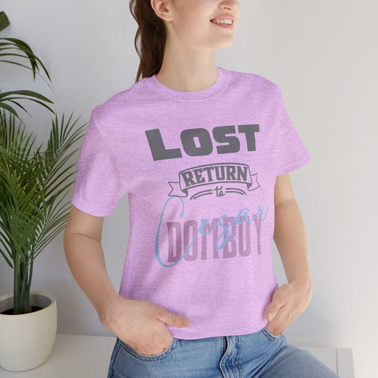 Lost Return To César Domboy Unisex T-Shirt - Fandom-Made