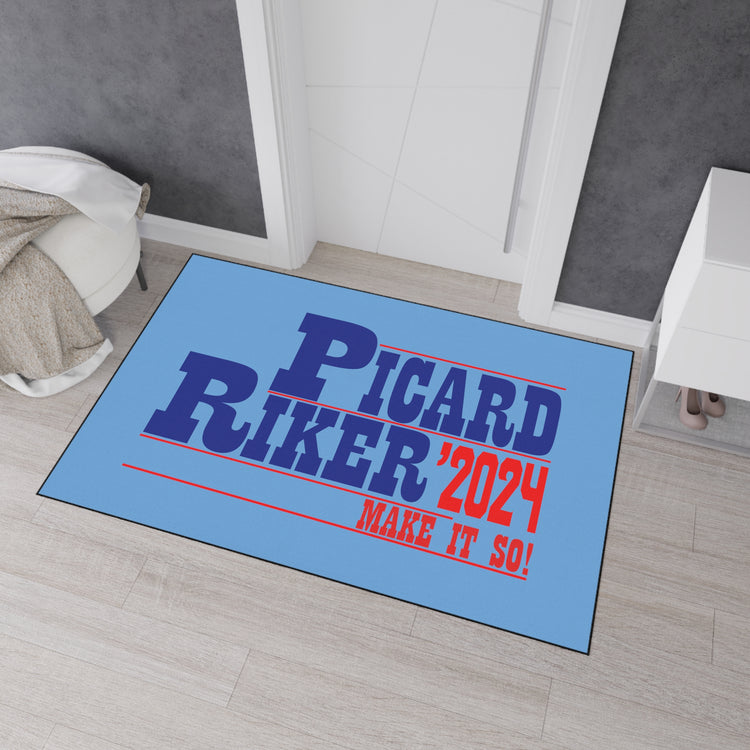 Picard Riker 2024 Floor Mat