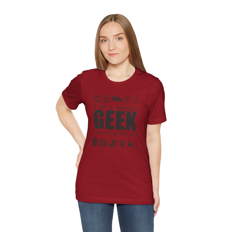 Geekdom Encyclopedia Unisex T-Shirt