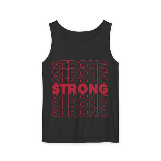 Strong Unisex Garment-Dyed Tank Top - Fandom-Made