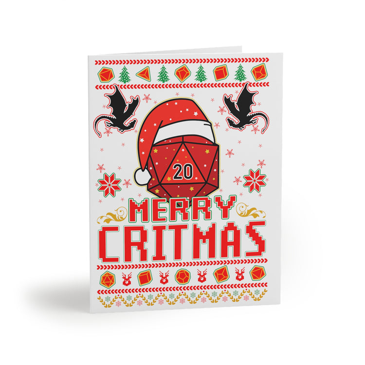 Merry Critmas Greeting Cards