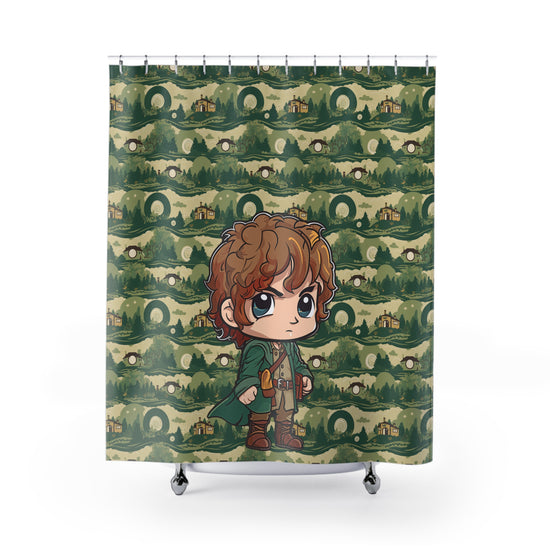 Merry Shower Curtain - Fandom-Made
