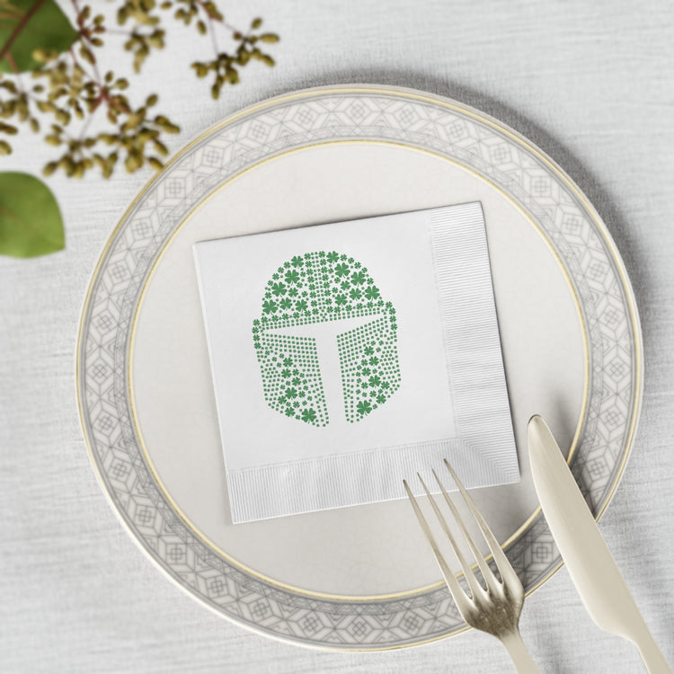 Mandalorian Helmet Napkins - Fandom-Made