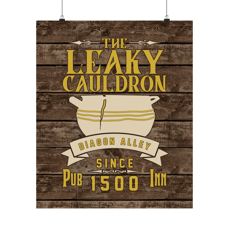 The Leaky Cauldron Poster