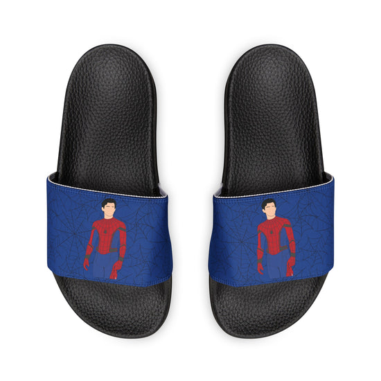 Spider-Man All-Over Print Youth Removable-Strap Sandals - Fandom-Made