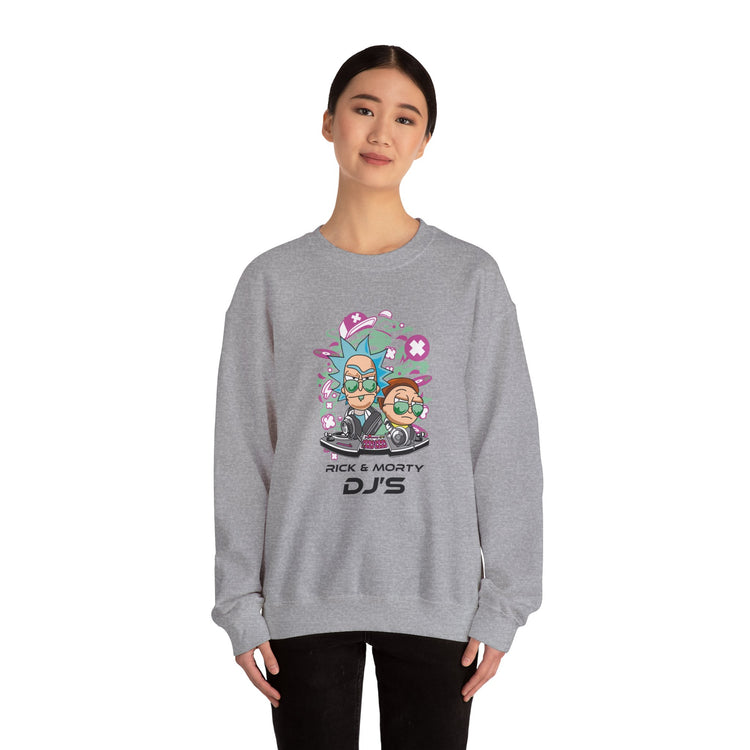 DJs Rick & Morty Unisex Sweatshirt - Fandom-Made