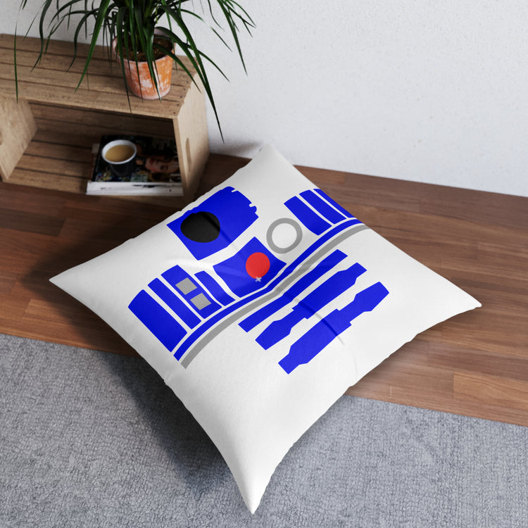 R2D2 Tufted Floor Pillow