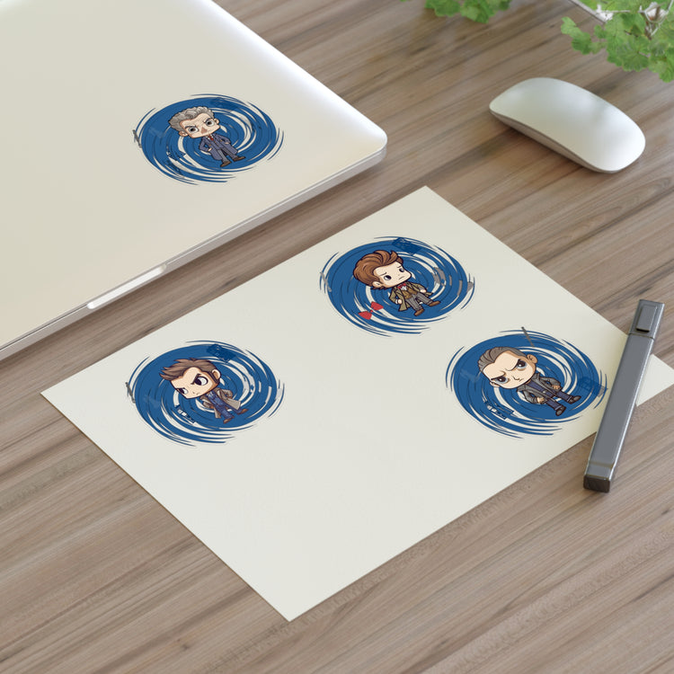 Timey Wimey Doctors Sticker Sheets - Fandom-Made