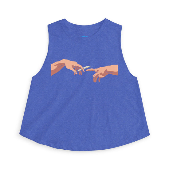 Pass It Women's Crop Top - Fandom-Made