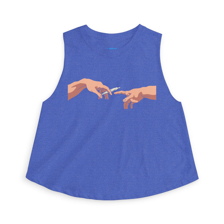 Pass It Women's Crop Top - Fandom-Made