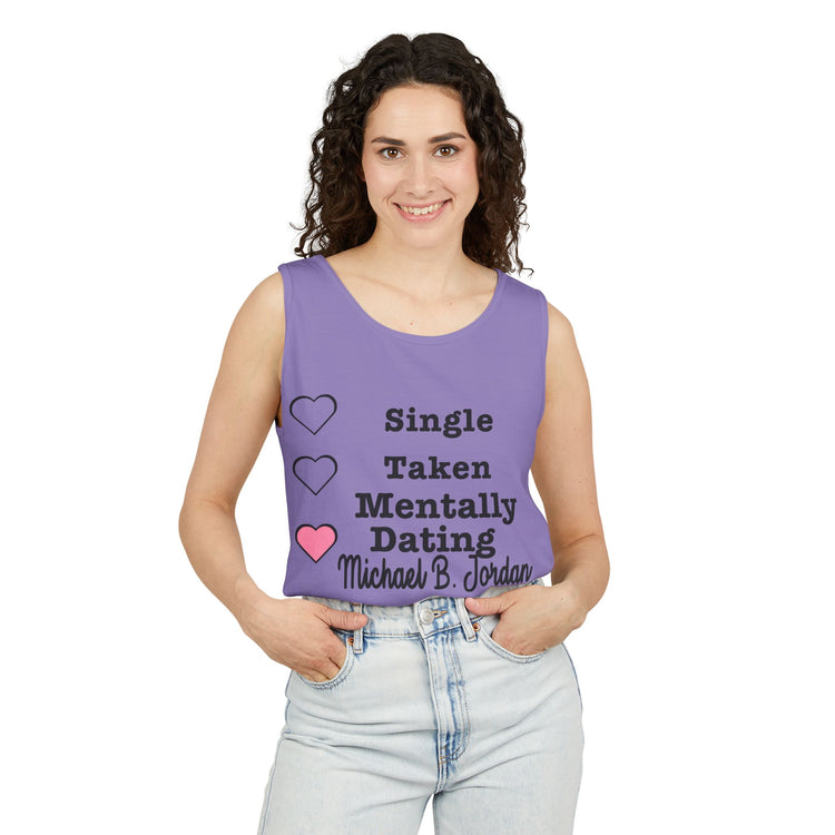 Mentally Dating Michael B. Jordan Unisex Tank Top - Fandom-Made