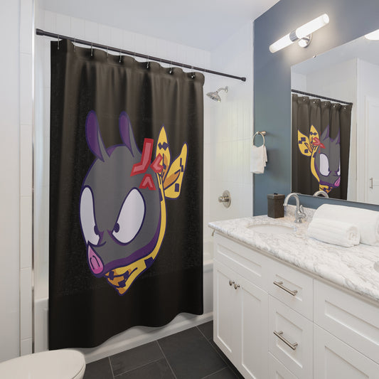 PChan Shower Curtain - Fandom-Made