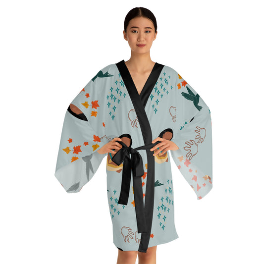 Pocahontas Kimono Robe - Fandom-Made