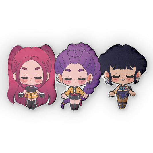 Huntrix-Shaped Pillow - Fandom-Made